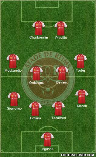 Stade de Reims Formation 2014