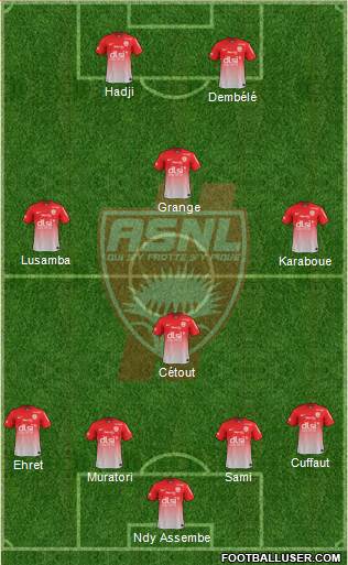 A.S. Nancy Lorraine Formation 2014