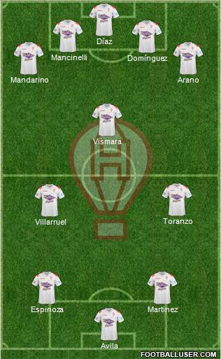 Huracán Formation 2014