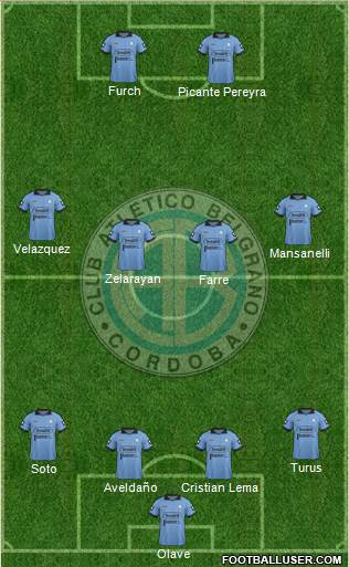 Belgrano de Córdoba Formation 2014