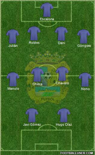 C.F. Fuenlabrada Formation 2014