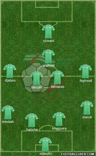 Algeria Formation 2014