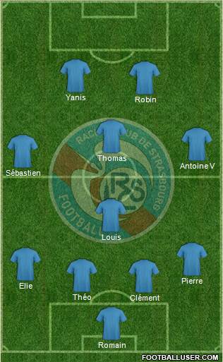 Racing Club de Strasbourg-Football Formation 2014