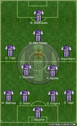 Toulouse Football Club Formation 2014