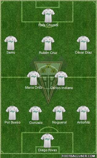 Albacete B., S.A.D. Formation 2014