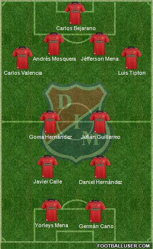 CD Independiente Medellín Formation 2014