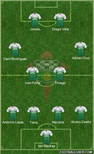 Racing Club de Ferrol S.A.D Formation 2014