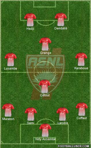 A.S. Nancy Lorraine Formation 2014