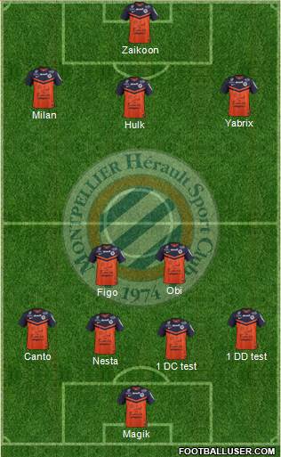 Montpellier Hérault Sport Club Formation 2014