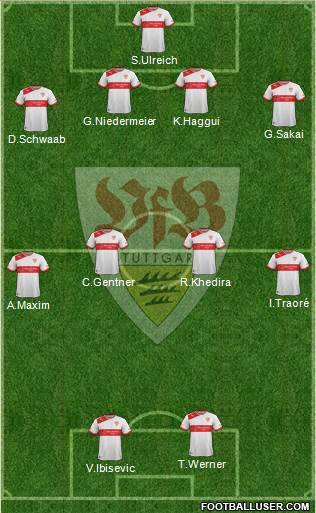 VfB Stuttgart Formation 2014