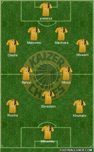 Kaizer Chiefs Formation 2014