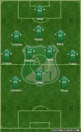 AC Deportivo Cali Formation 2014