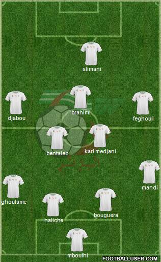 Algeria Formation 2014