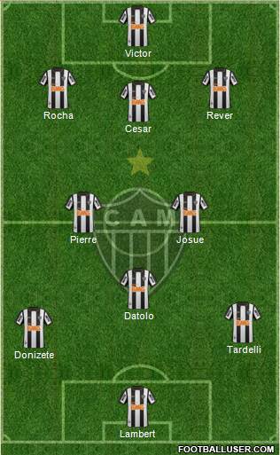 C Atlético Mineiro Formation 2014