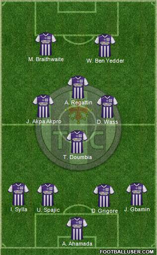 Toulouse Football Club Formation 2014