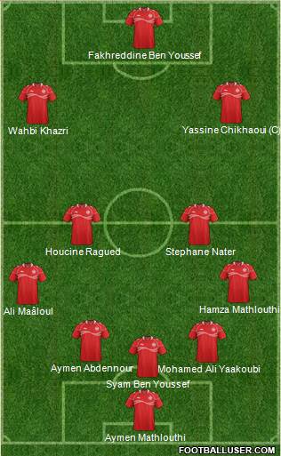 Tunisia Formation 2014