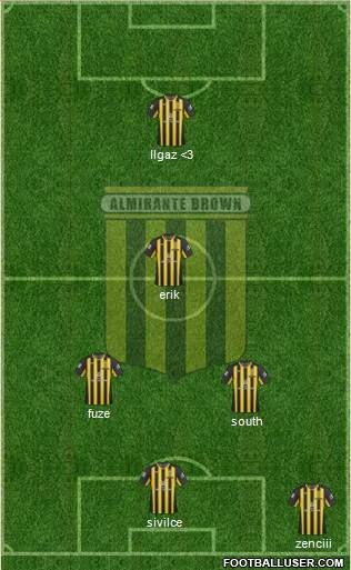 Almirante Brown Formation 2014