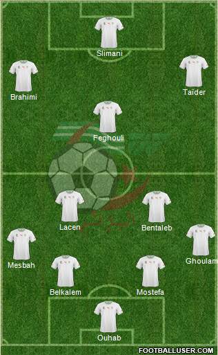 Algeria Formation 2014