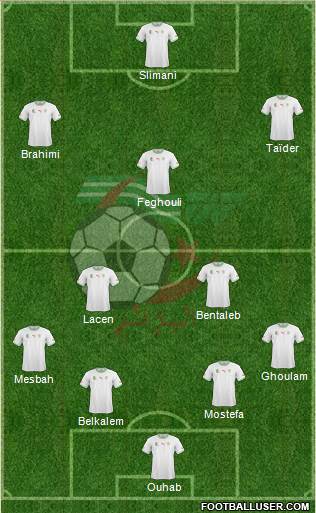 Algeria Formation 2014