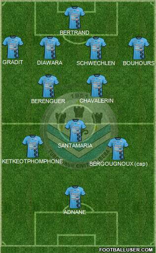 Tours Football Club Formation 2014