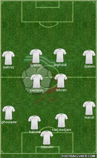 Algeria Formation 2014