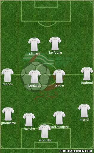 Algeria Formation 2014