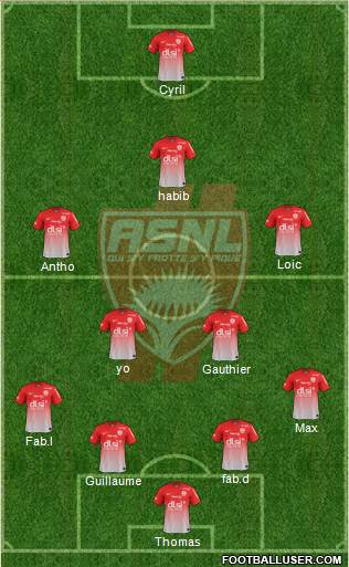 A.S. Nancy Lorraine Formation 2014