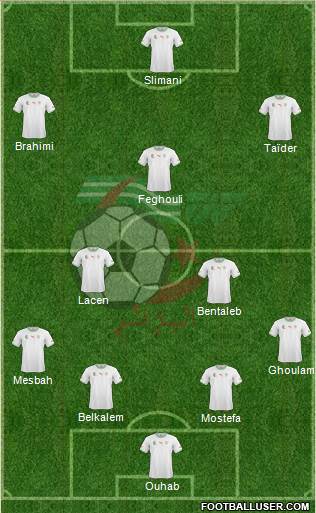 Algeria Formation 2014