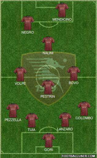 Salernitana Formation 2014