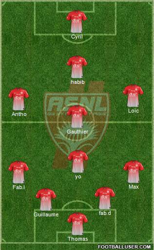 A.S. Nancy Lorraine Formation 2014