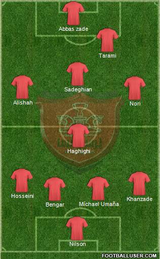 Persepolis Tehran Formation 2014