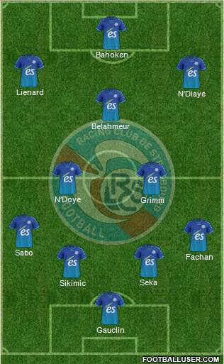 Racing Club de Strasbourg-Football Formation 2014