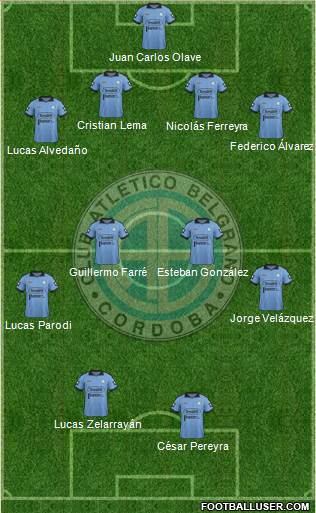 Belgrano de Córdoba Formation 2014