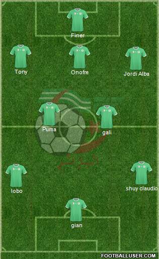 Algeria Formation 2014