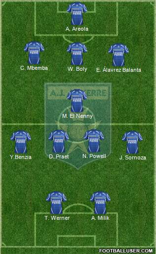 A.J. Auxerre Formation 2014