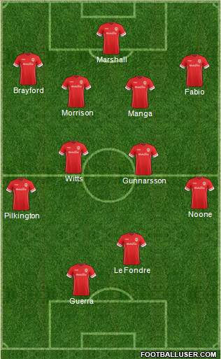 Cardiff City Formation 2014