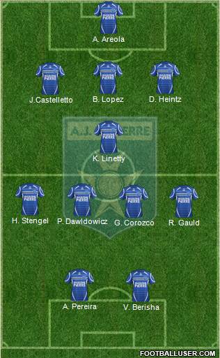 A.J. Auxerre Formation 2014