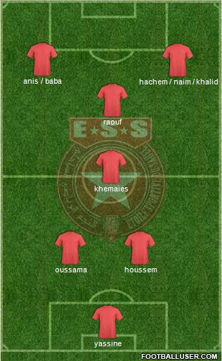 Etoile Sportive du Sahel Formation 2014