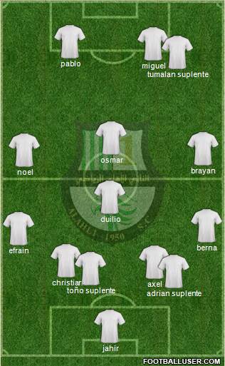 Al-Ahli Sports Club (QAT) Formation 2014