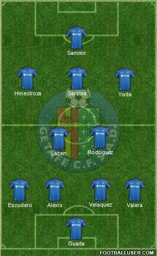 Getafe C.F., S.A.D. Formation 2014