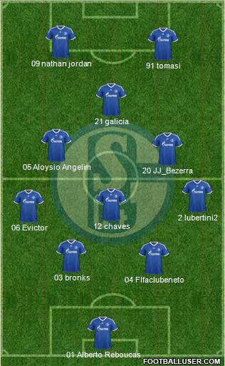 FC Schalke 04 Formation 2014