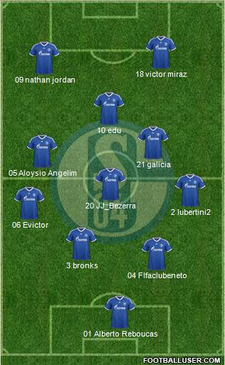 FC Schalke 04 Formation 2014