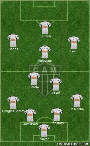 C Atlético Mineiro Formation 2014