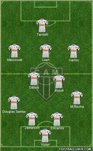 C Atlético Mineiro Formation 2014