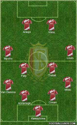 R Standard de Liège Formation 2014