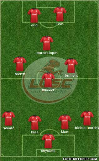 LOSC Lille Métropole Formation 2014