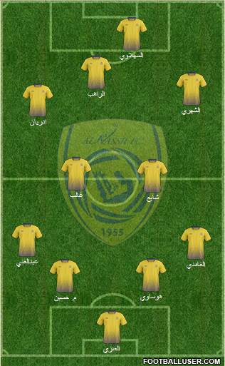 Al-Nassr (KSA) Formation 2014