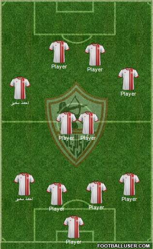 Zamalek Sporting Club Formation 2014