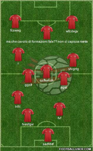 Albania Formation 2014