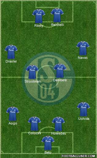 FC Schalke 04 Formation 2014